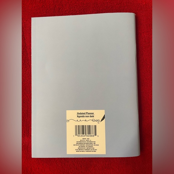 NEW "Making a Difference Every Day" 12 Months Weekly & Monthly Undated Planner - Picture 6 of 12